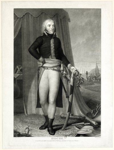 Lazare Hoche (1768 - 1797), französischer General von Pierre Charles Coqueret